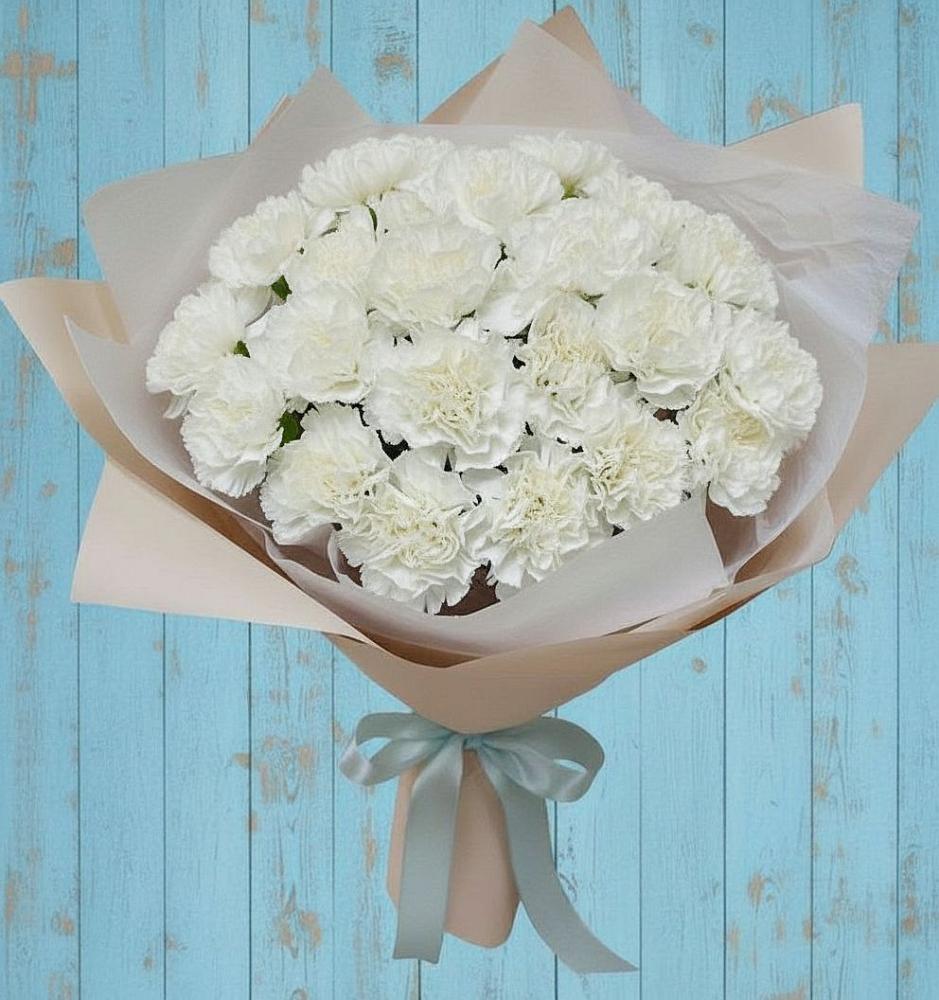 Букет цветов из: Гвоздики в Слободе Воронежской области