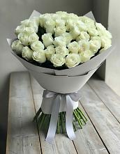 Букет 35 Белых роз #REPLACE_PRED# Слободе Воронежской области