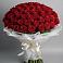 Букет 101 Красная роза Блэк Мэджик в Слободе Воронежской области
