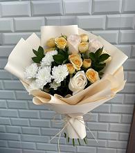 Букет цветов из:  Розы и Хризантемы в Слободе Воронежской области