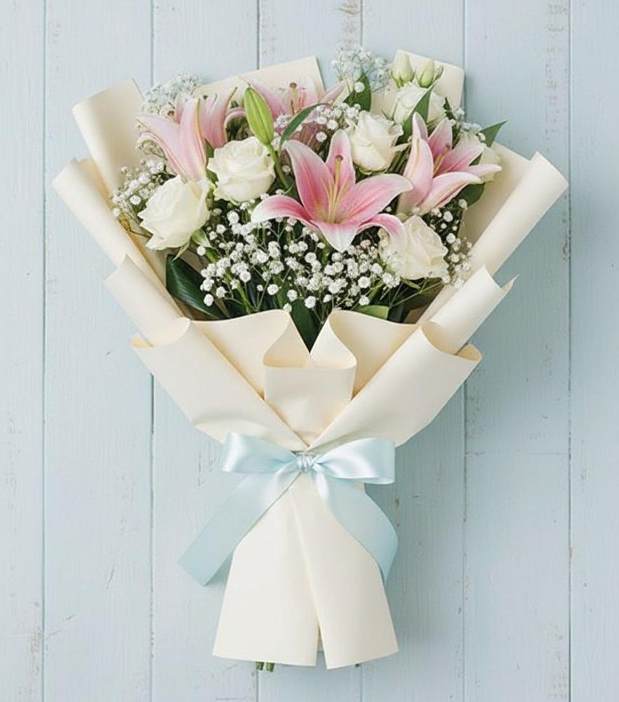 Букет цветов из: Лилии в Слободе Воронежской области