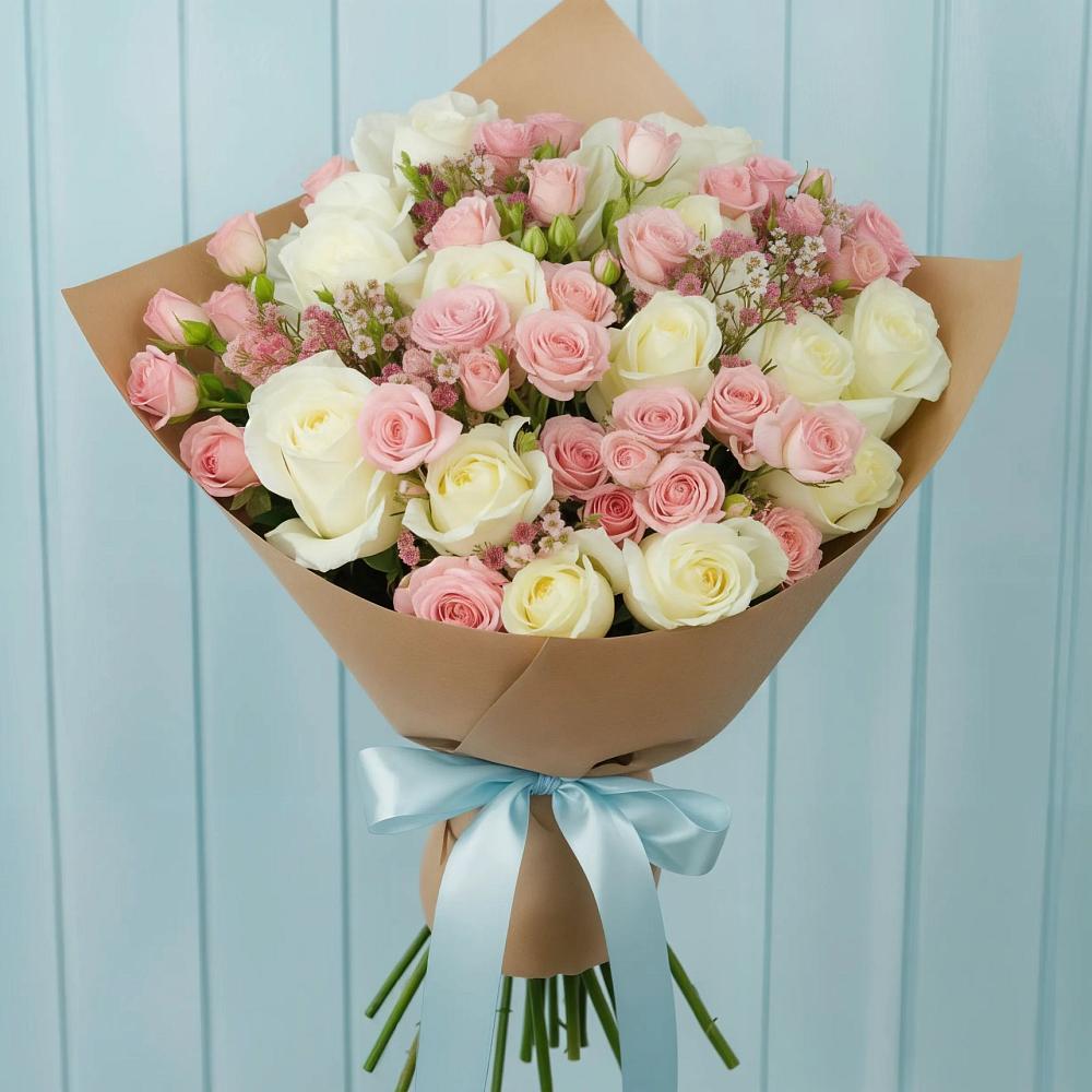 Букет цветов из: Розы в Слободе Воронежской области