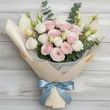 Букет цветов из:  Лизиантусы #REPLACE_PRED# Слободе Воронежской области