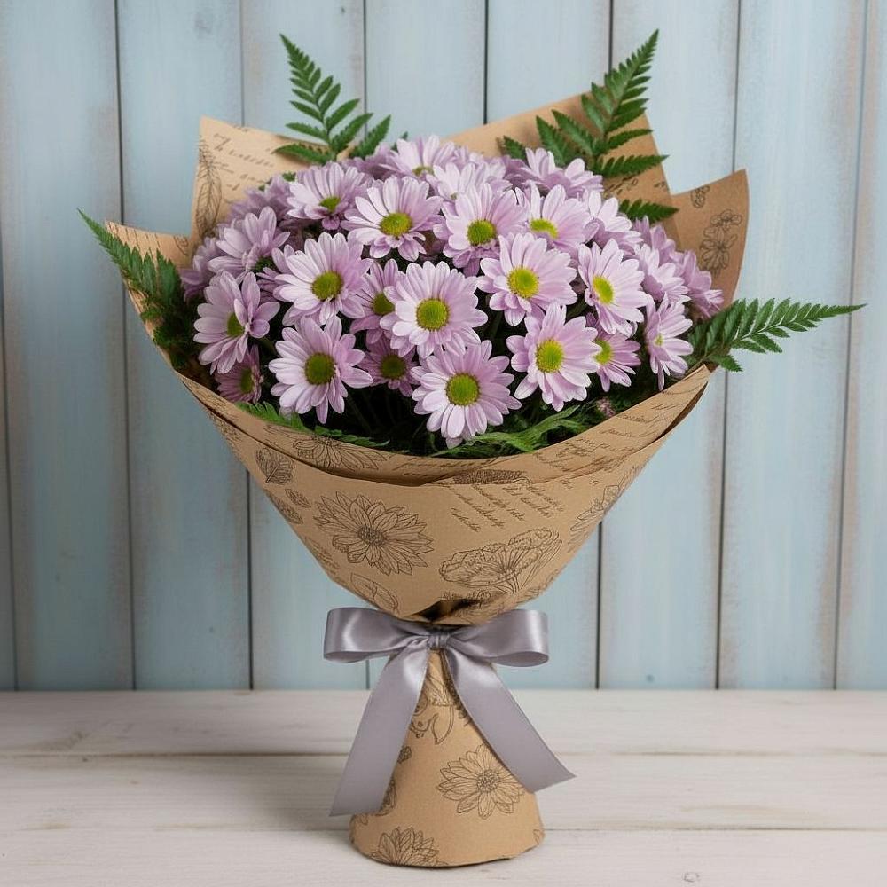 Букет цветов из: Хризантемы в Слободе Воронежской области