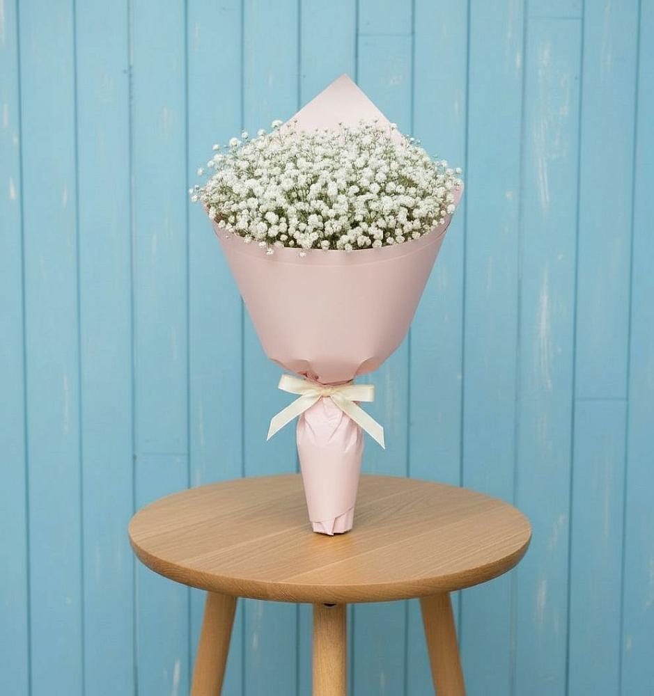 Букет цветов из: Гипсофила в Слободе Воронежской области