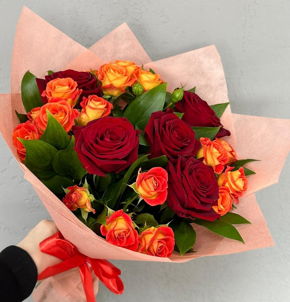 Букет Любовь и восторг в Слободе Воронежской области