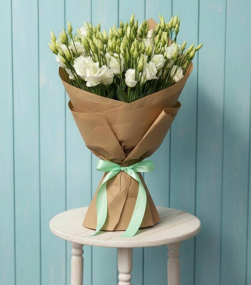 Букет цветов из: Лизиантусы в Слободе Воронежской области