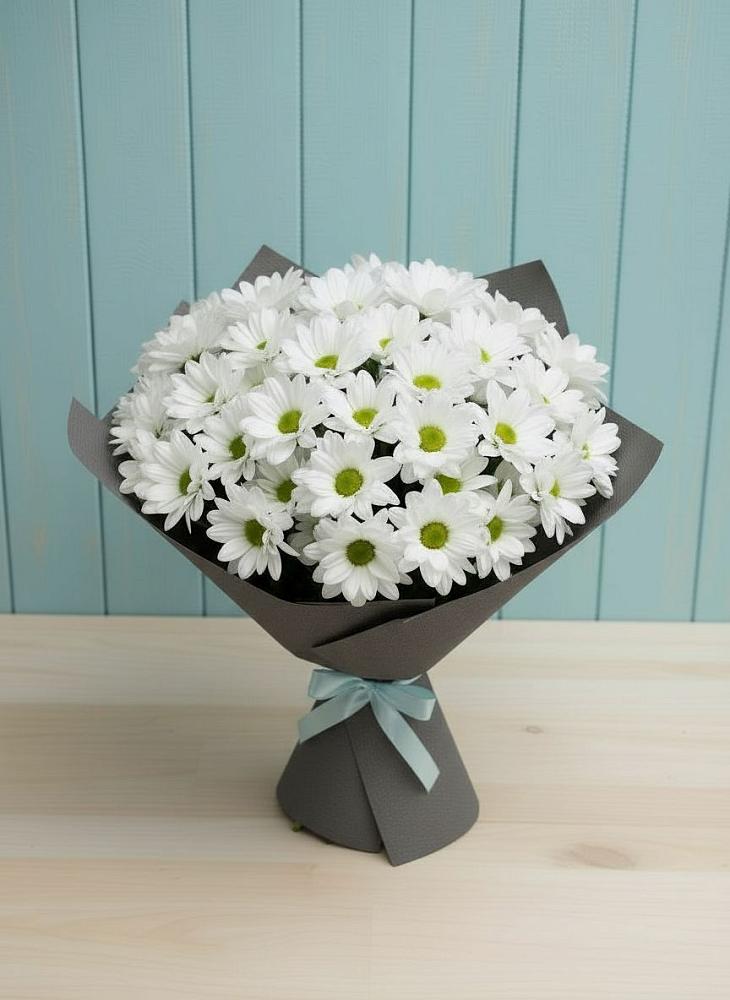 Букет цветов из: Хризантемы в Слободе Воронежской области