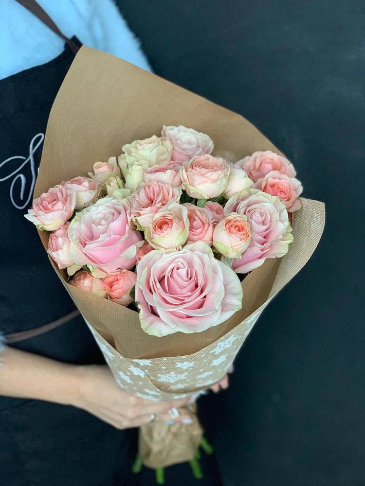 Букет цветов из: Хризантемы и Розы в Слободе Воронежской области