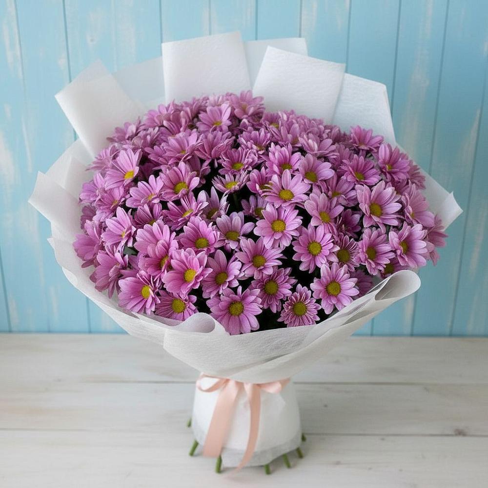 Букет цветов из: Хризантемы в Слободе Воронежской области