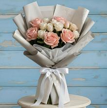 Букет цветов из:  Розы в Слободе Воронежской области