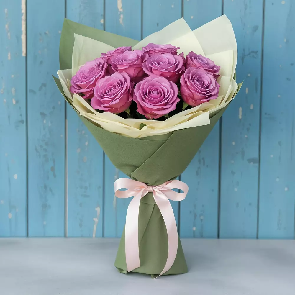 Букет Розы Фёрст Леди в Слободе Воронежской области