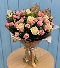 Букет цветов из:  Розы в Слободе Воронежской области