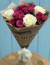 Букет цветов из:  Розы в Слободе Воронежской области