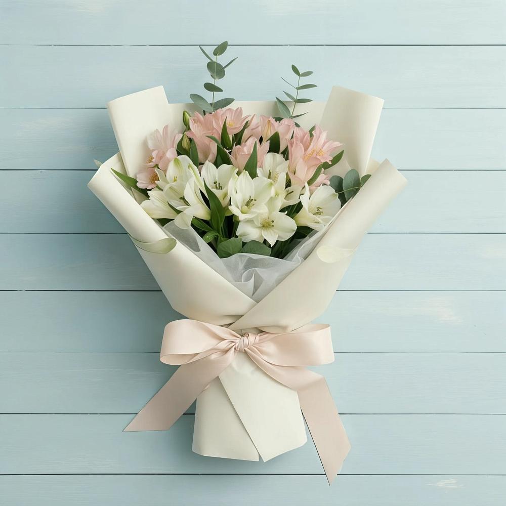 Букет цветов из: Альстромерии в Слободе Воронежской области