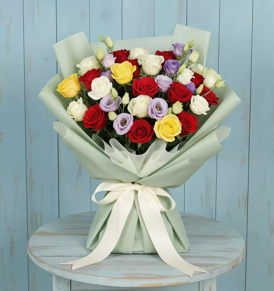 Букет цветов из: Розы в Слободе Воронежской области