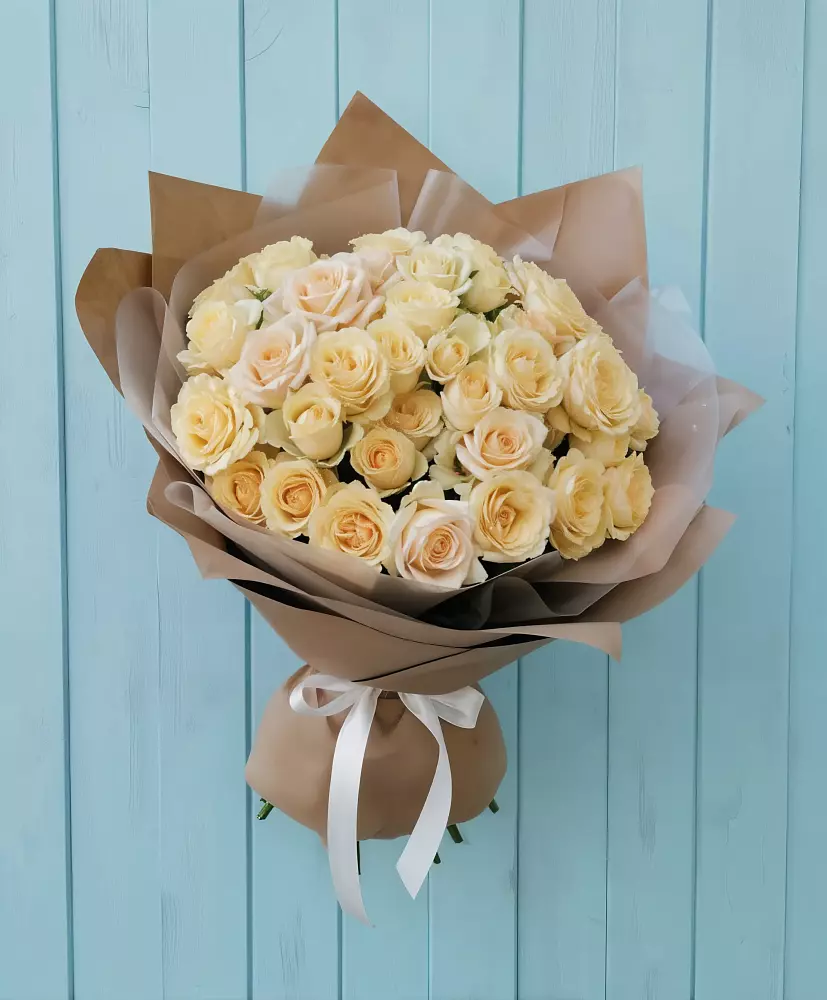 Букет Кремовое облако в Слободе Воронежской области