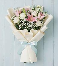 Букет цветов из:  Лилии в Слободе Воронежской области