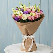 Букет цветов из:  Лизиантусы в Слободе Воронежской области