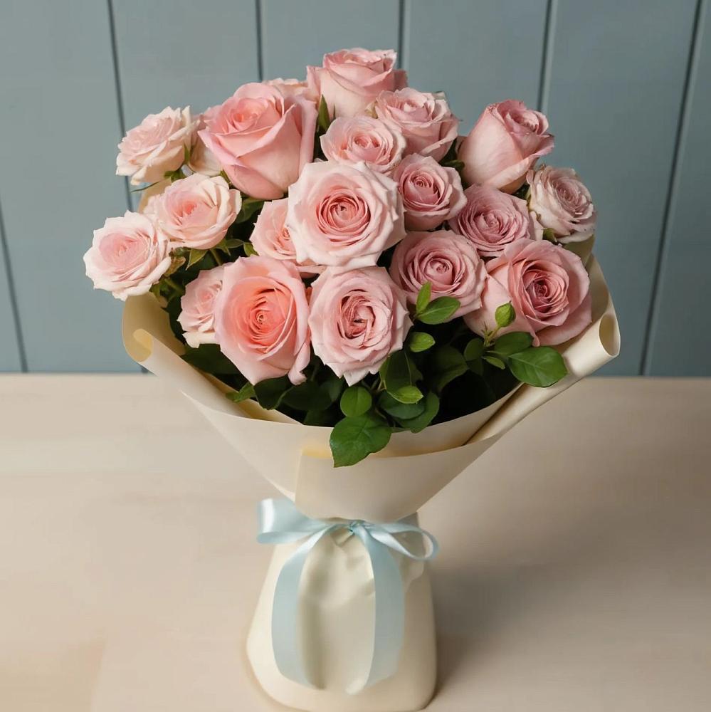 Букет Розовый шарм в Слободе Воронежской области