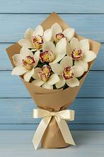 Букет цветов из:  Орхидеи и Розы в Слободе Воронежской области